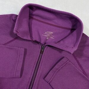 Patagonia Active 1/4 Zip Pullover High Performance Layering Top Purple Womens L